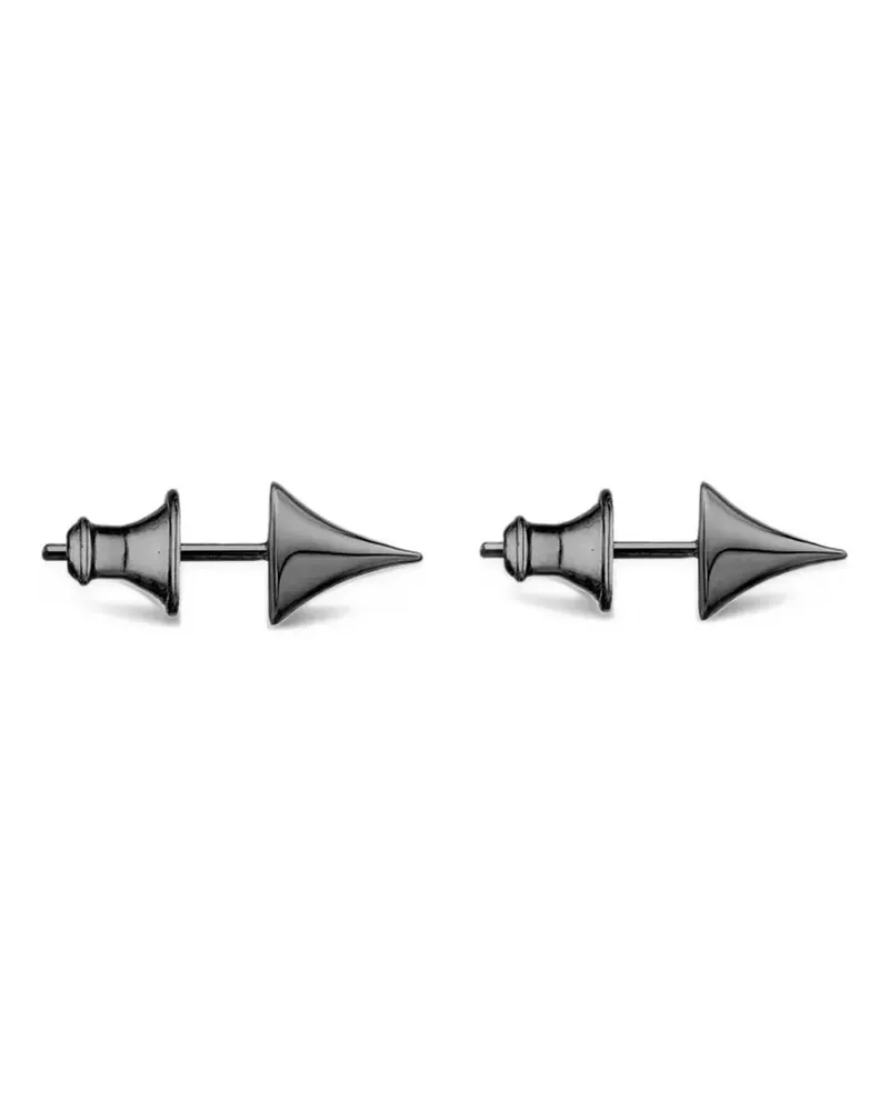Shaun Leane Kleine 'Rose Thorn' Ohrstecker - Metallic Metallic