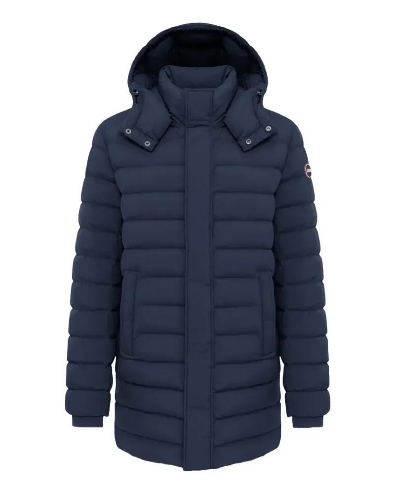 Colmar quilted hooded coat - Blau Blau