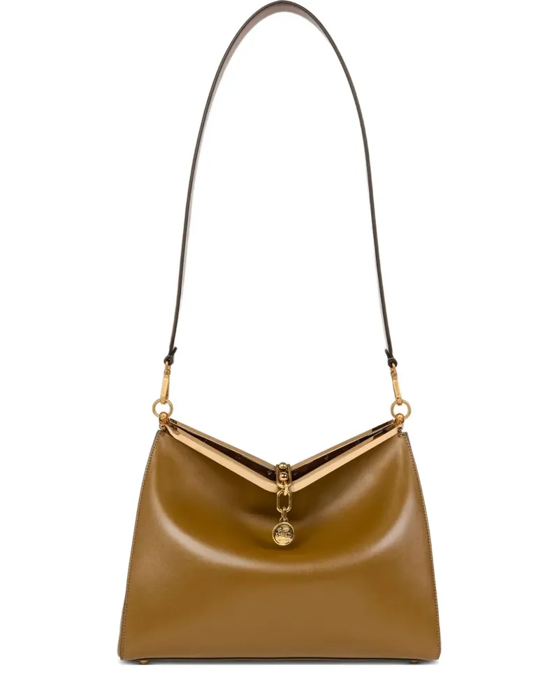 Etro Große Vella Schultertasche - Braun Braun