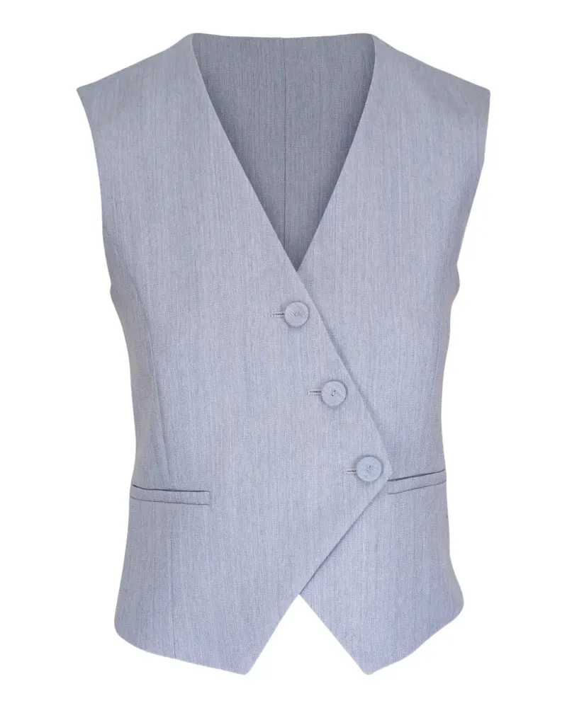 TWP Geknöpfte Bluse - Blau Blau