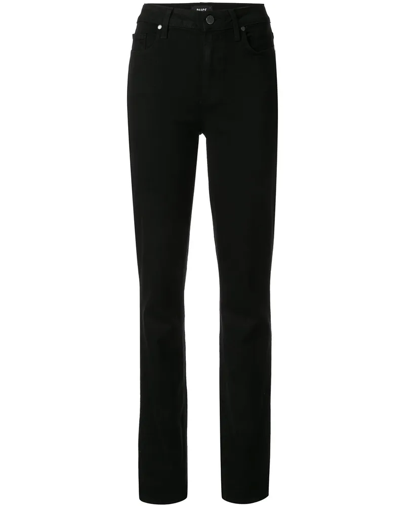 Paige Hoxton Straight Black Shadow' Jeans - Schwarz Schwarz