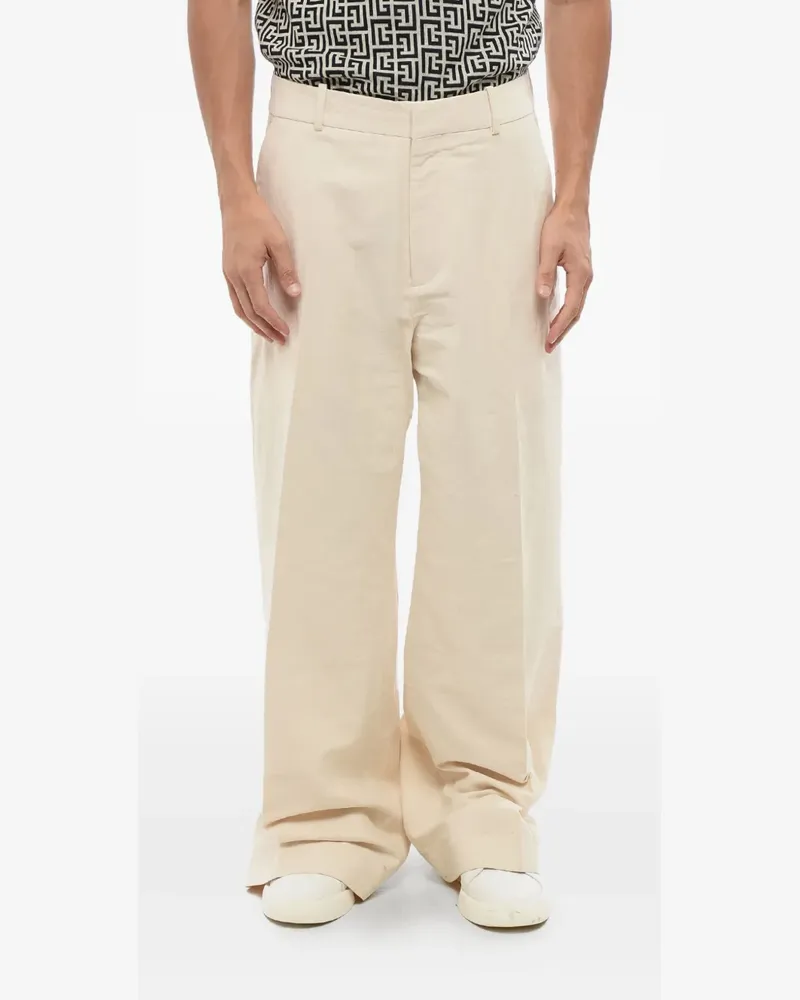 Balmain Klassische Hose - Nude Nude