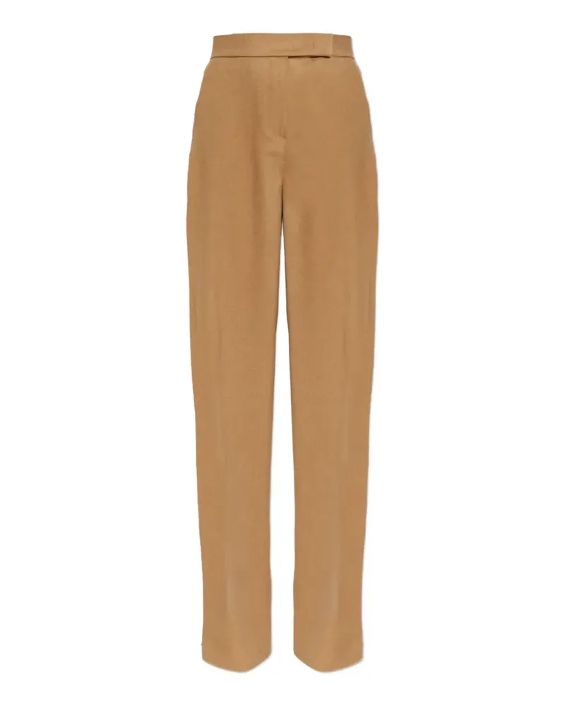 Max Mara Filato Hose aus Wolle - Braun Braun
