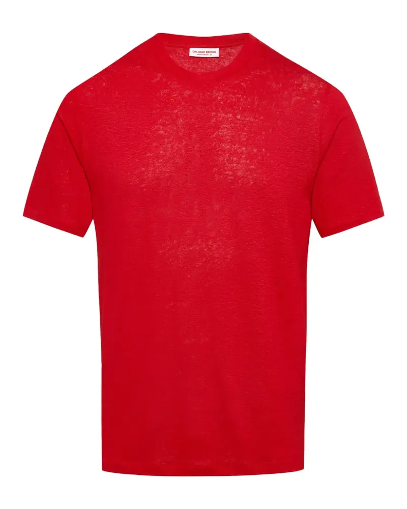 Orlebar Brown crew-neck T-shirt - Rot Rot