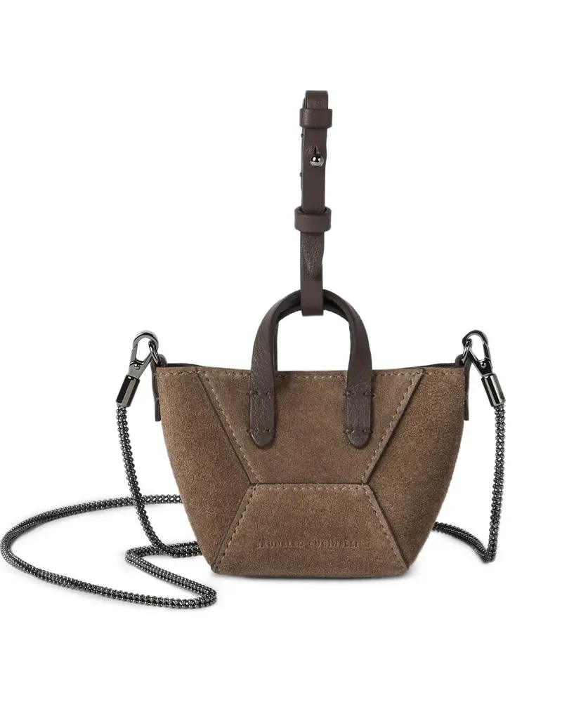 Brunello Cucinelli BC Duo Mini-Tasche - Braun Braun