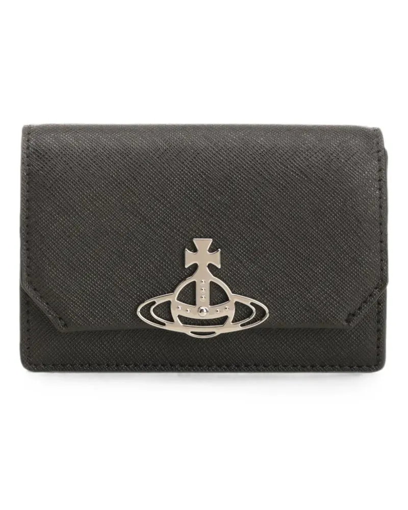 Vivienne Westwood Orb card holder - Schwarz Schwarz