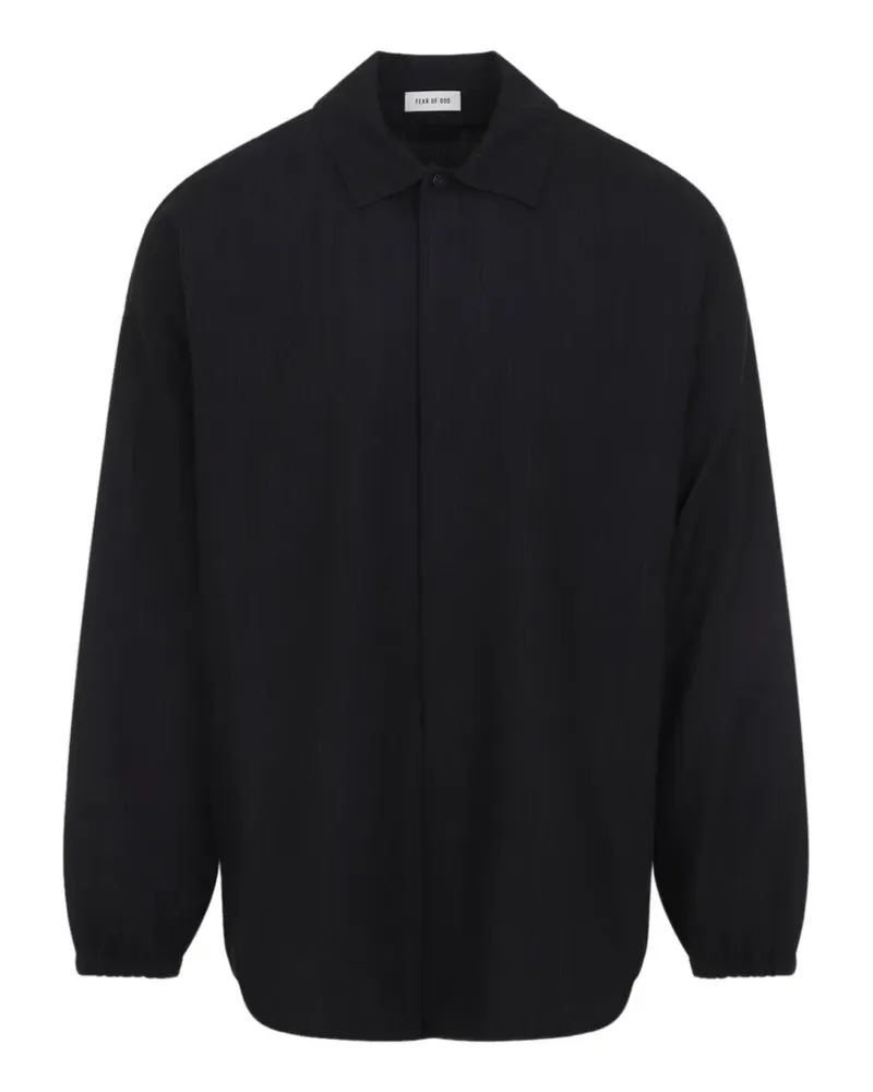 Fear of God striped shirt - Schwarz Schwarz