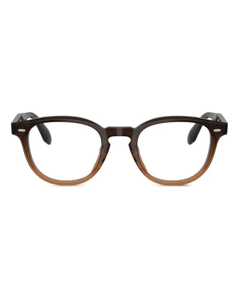 Oliver Peoples round-frame glasses - Braun Braun