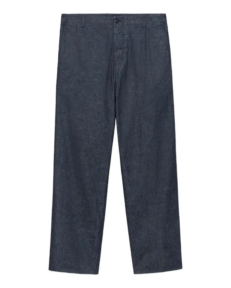 Prada chambray pants - Blau Blau