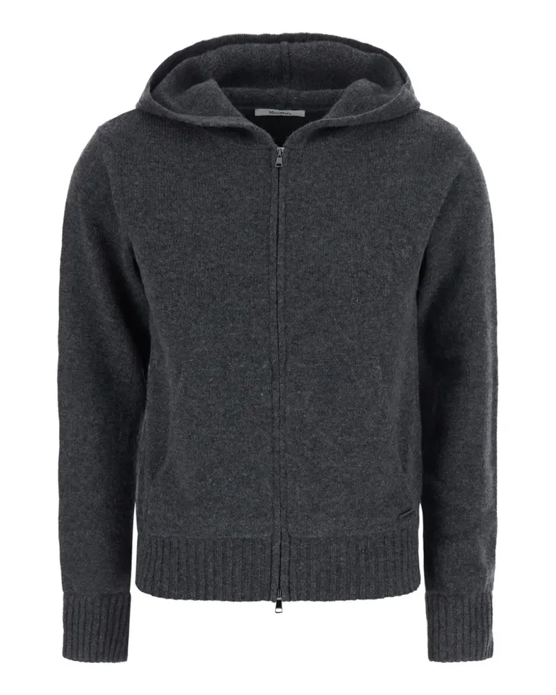 Max Mara Schmaler Kaschmirpullover - Grau Grau