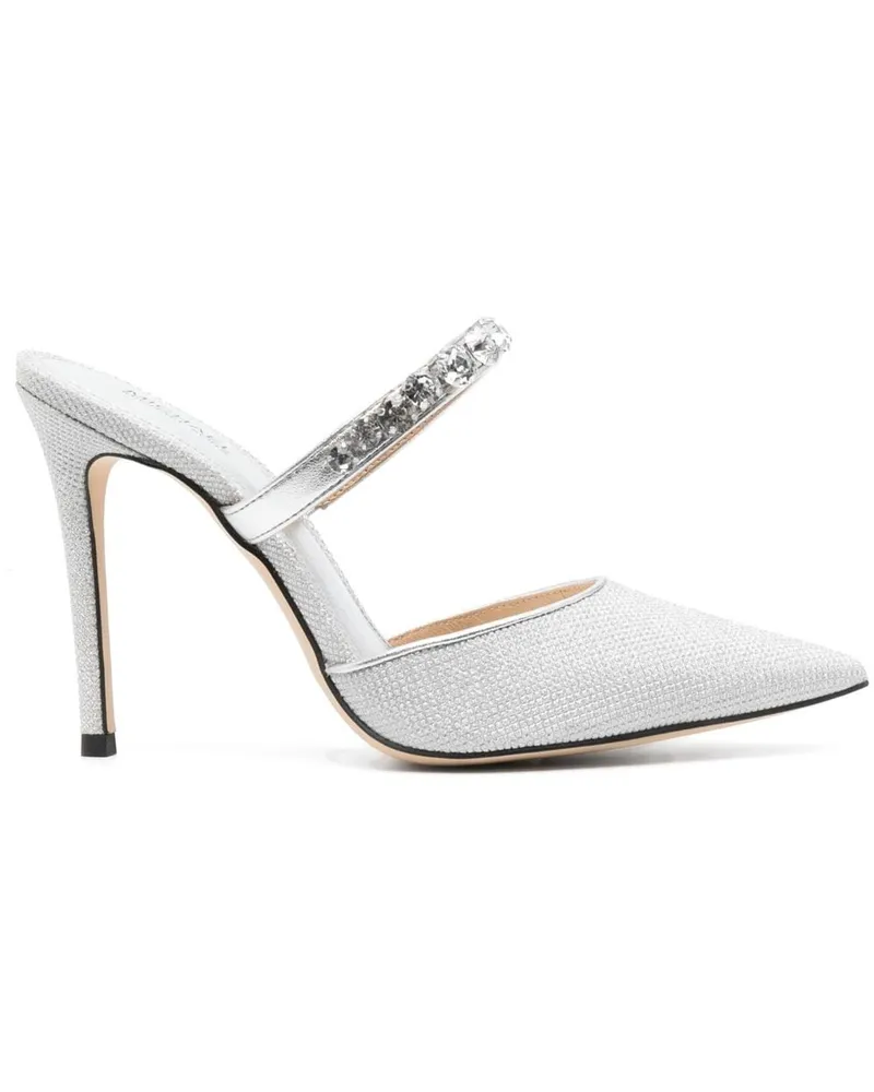Michael Kors Jessa Mules 110mm - Silber Silber
