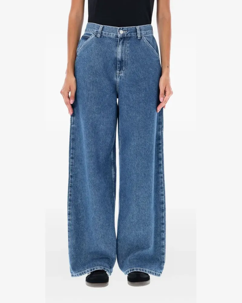 Carhartt WIP Jen Jeans mit Stone-Wash-Effekt - Blau Blau