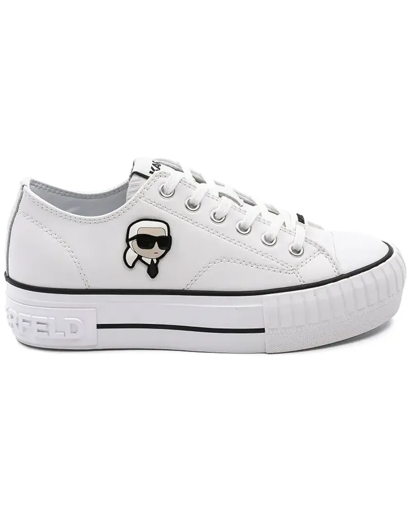 Karl Lagerfeld Ikon Kampus Max Sneakers - Weiß Weiß