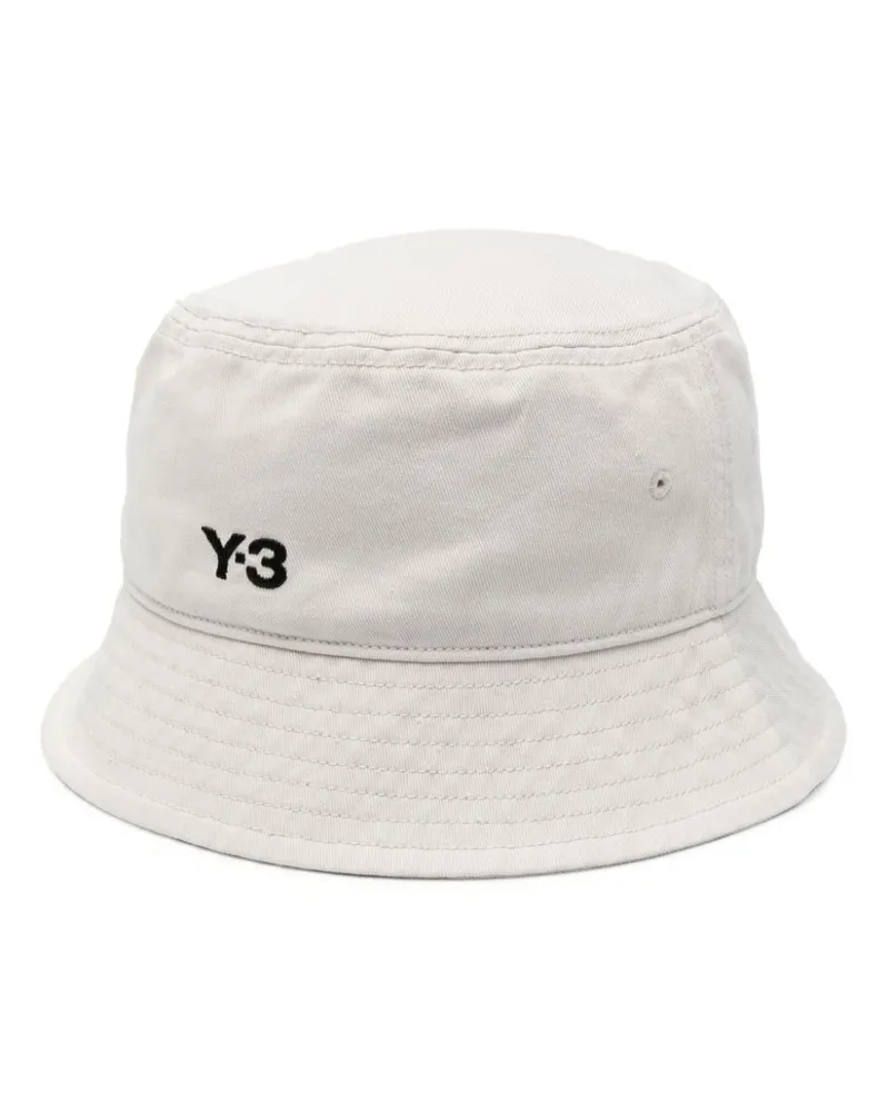 Y-3 Fischerhut mit Logo-Stickerei Nude