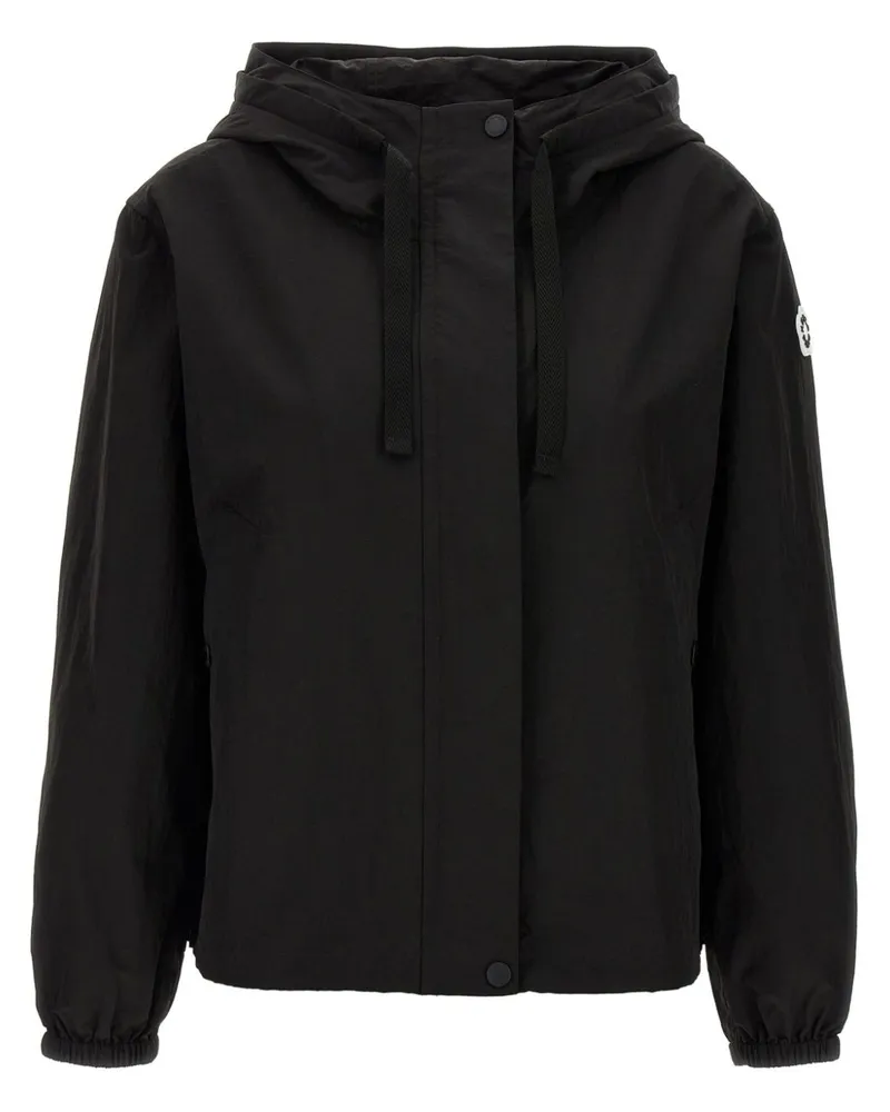 Kenzo Winddichte Jacke - Schwarz Schwarz