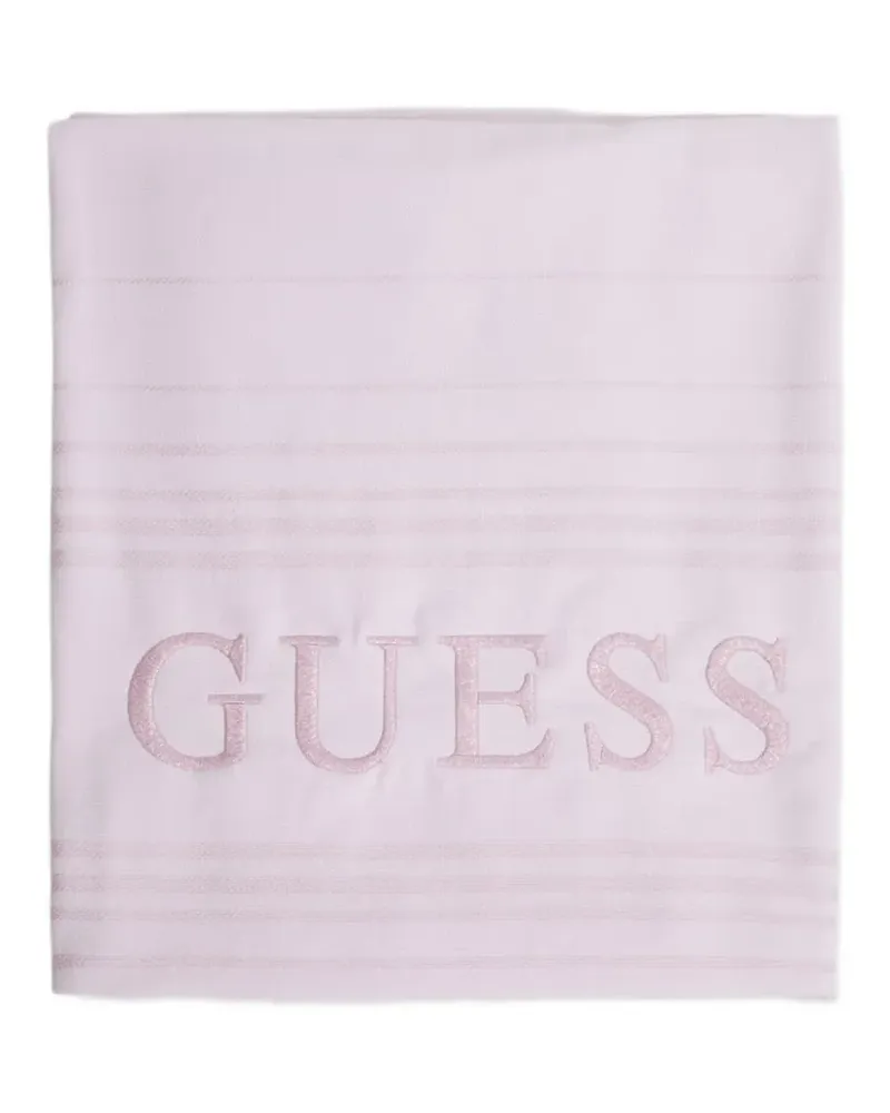Guess Strandtuch mit Fransen - Rosa Rosa