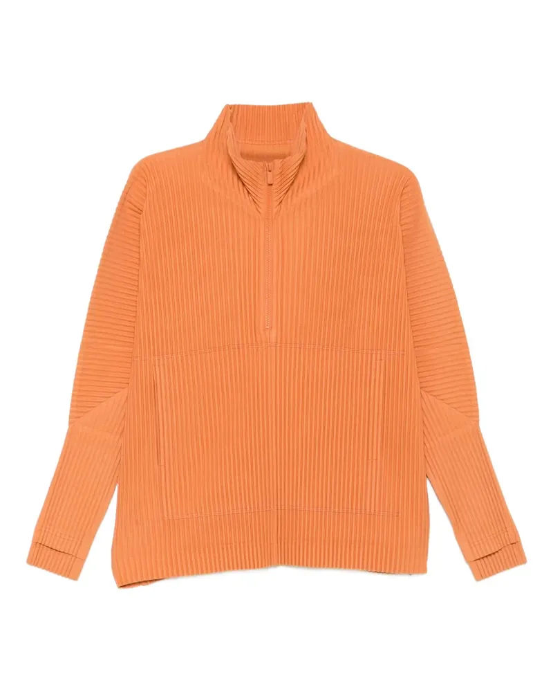 Issey Miyake March Hemd mit Falten - Orange Orange
