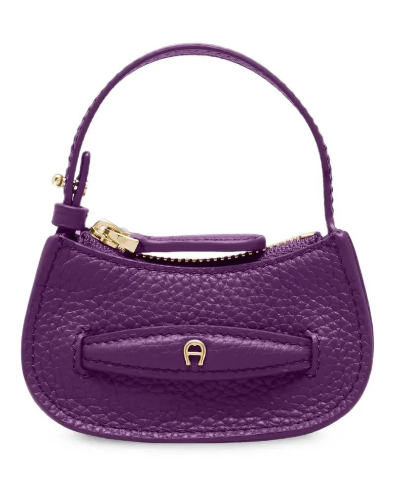 Aigner Cavallo Mini-Taschenanhänger - Violett Violett