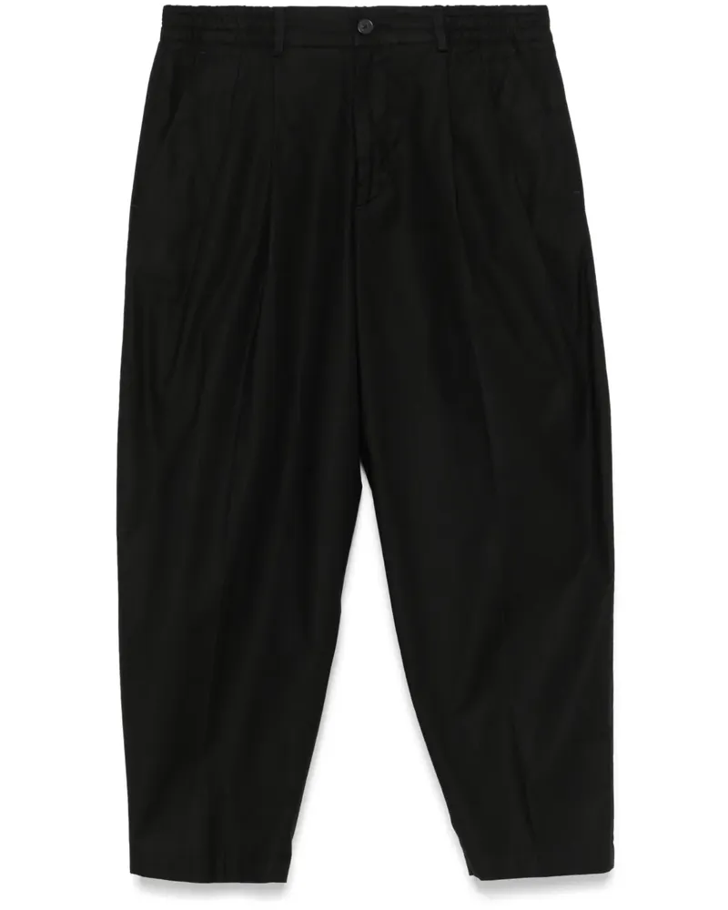 Low Brand Hose mit Tapered-Bein - Schwarz Schwarz