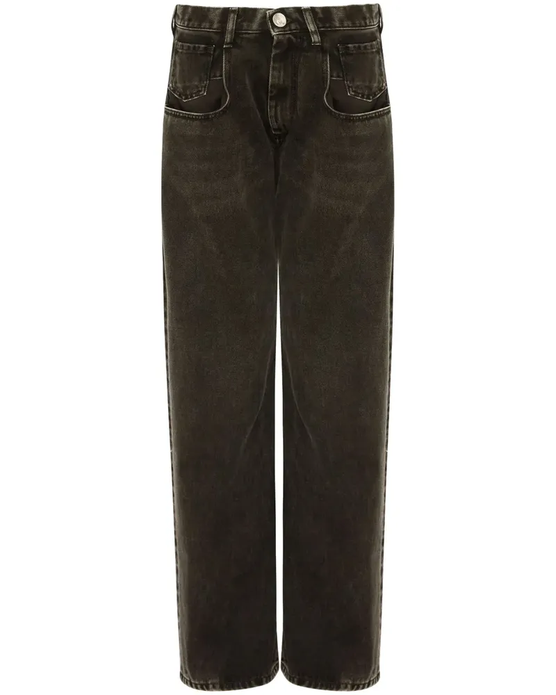 Maison Margiela Jeans mit geradem Bein - Schwarz Schwarz