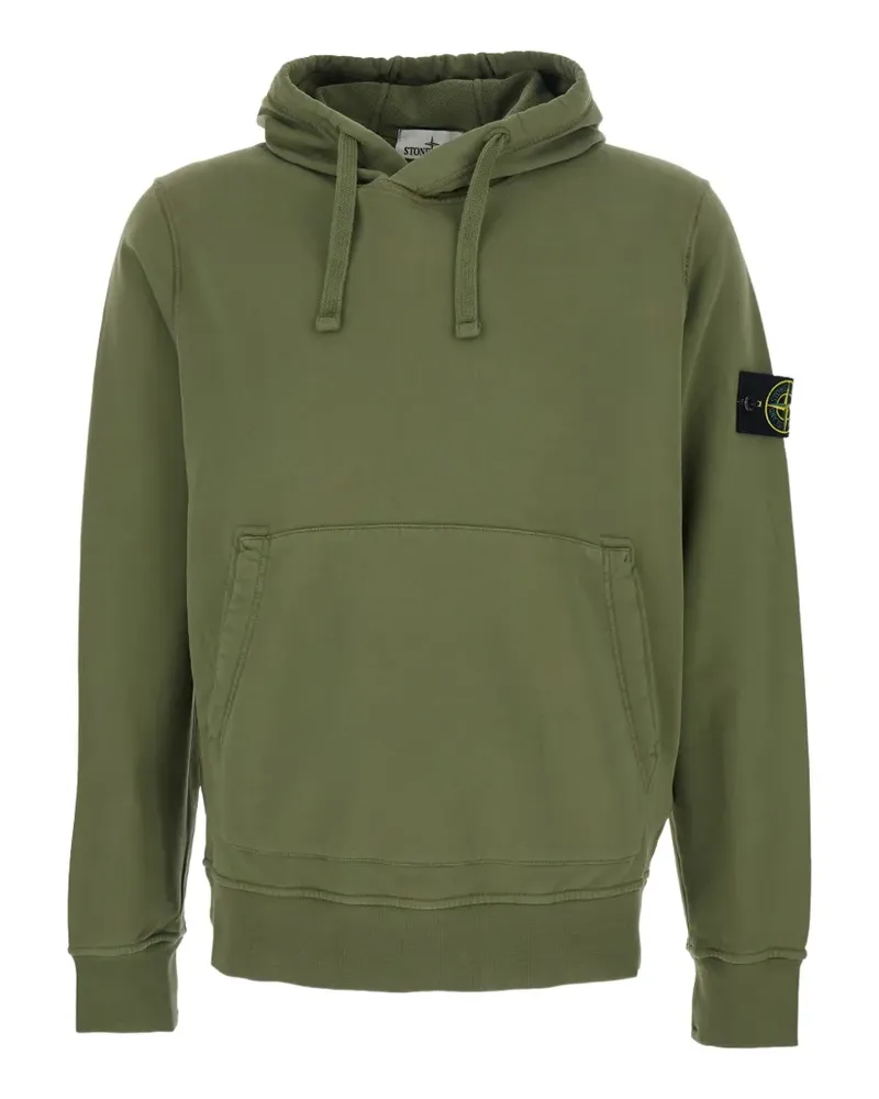 Stone Island 6100062 Fleece-Sweatshirt - Grün Grün