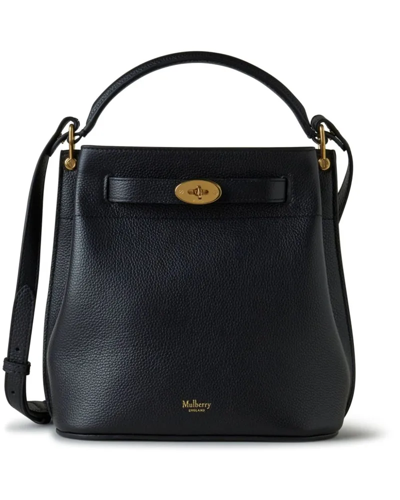 Mulberry Kleine Islington Beuteltasche - Schwarz Schwarz