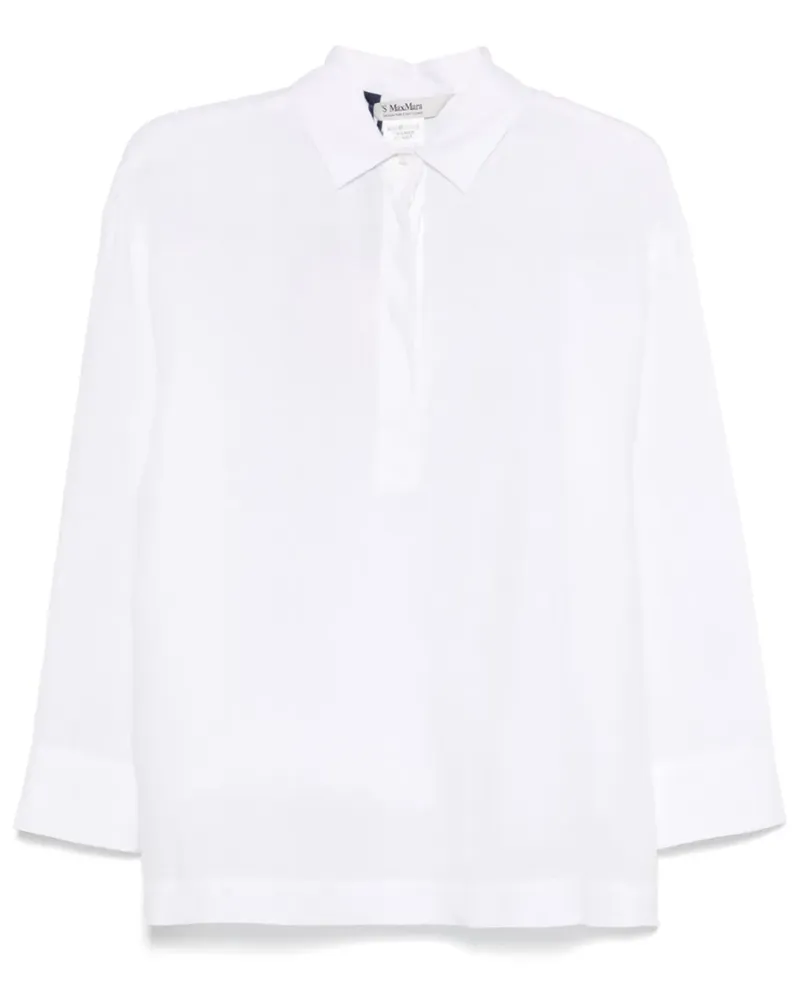 Max Mara Varese Hemd - Weiß Weiß