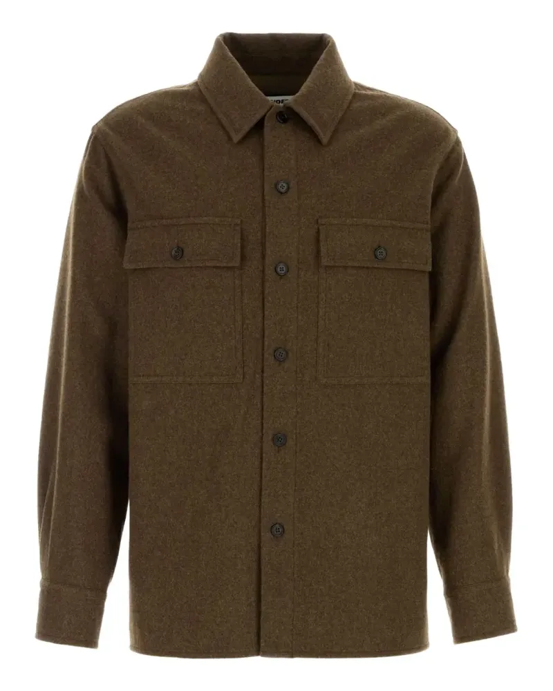 Jil Sander long-sleeve button-up shirt - Braun Braun