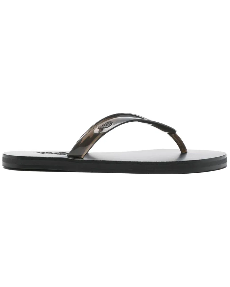 Ancient Greek Sandals Saionara Flip-Flops - Schwarz Schwarz