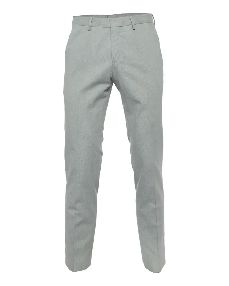 HUGO BOSS Hose mit Fischgrätenmuster - Grau Grau