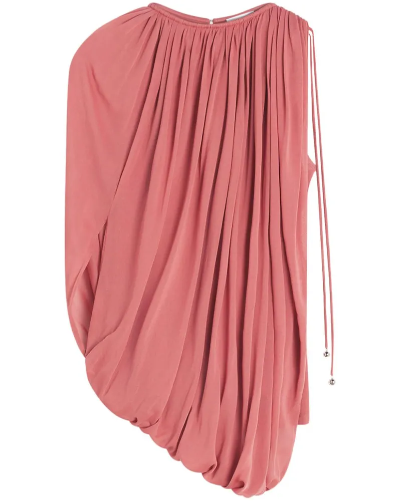 Lanvin Drapiertes Top - Rosa Rosa