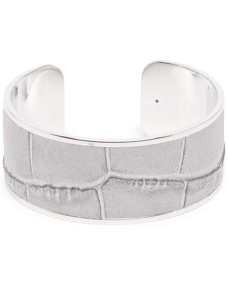 Pinetti Serviettenring mit Prägung - Grau Grau