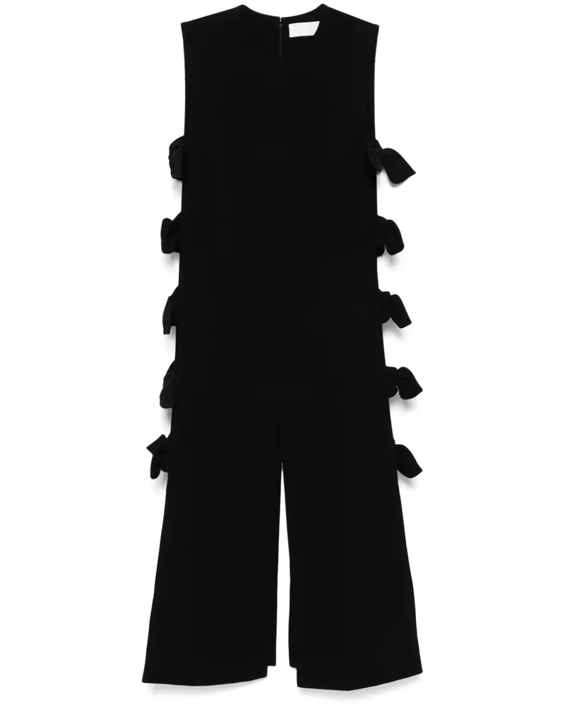 RACIL Maxikleid aus Krepp - Schwarz Schwarz