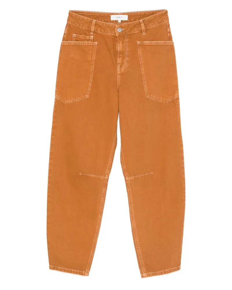 ba&sh Vulny Jeans mit aufgesetzter Tasche - Braun Braun