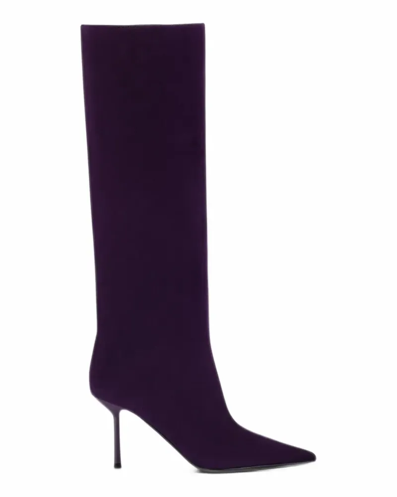 Le Silla Bella pointed-toe stiletto-heel boots - Violett Violett