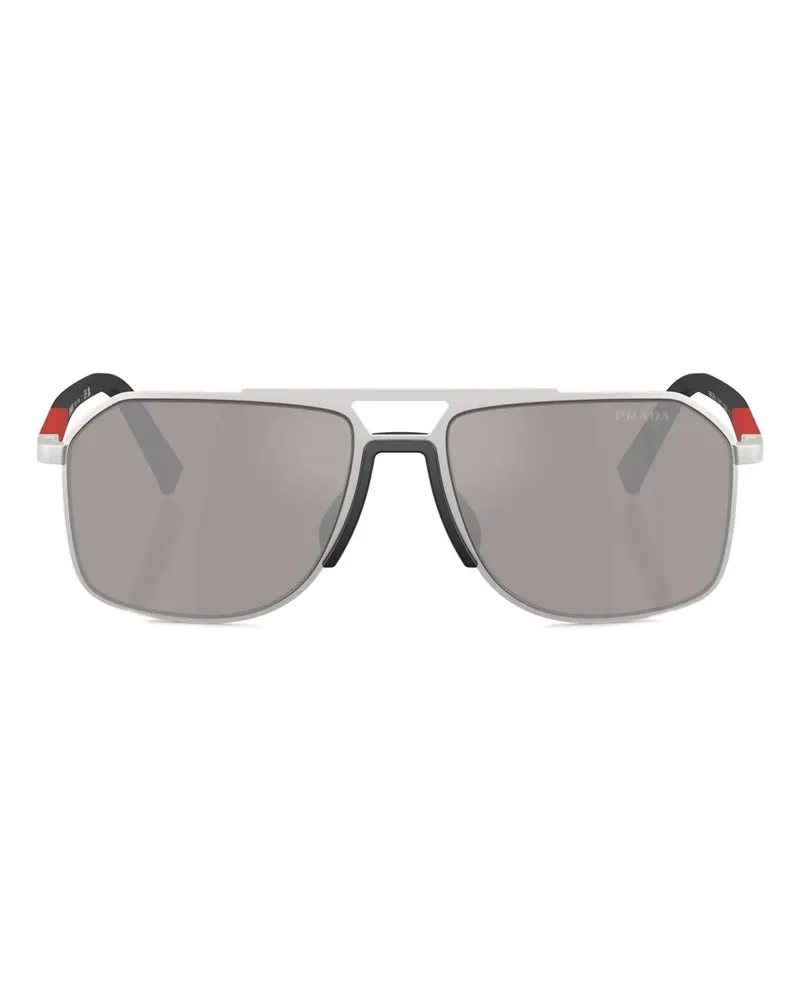 Prada square-frame sunglasses - Silber Silber