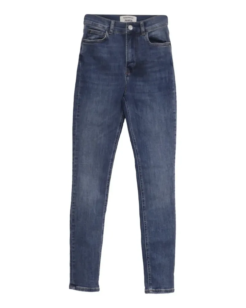 Reformation Klassische Skinny-Jeans - Blau Blau