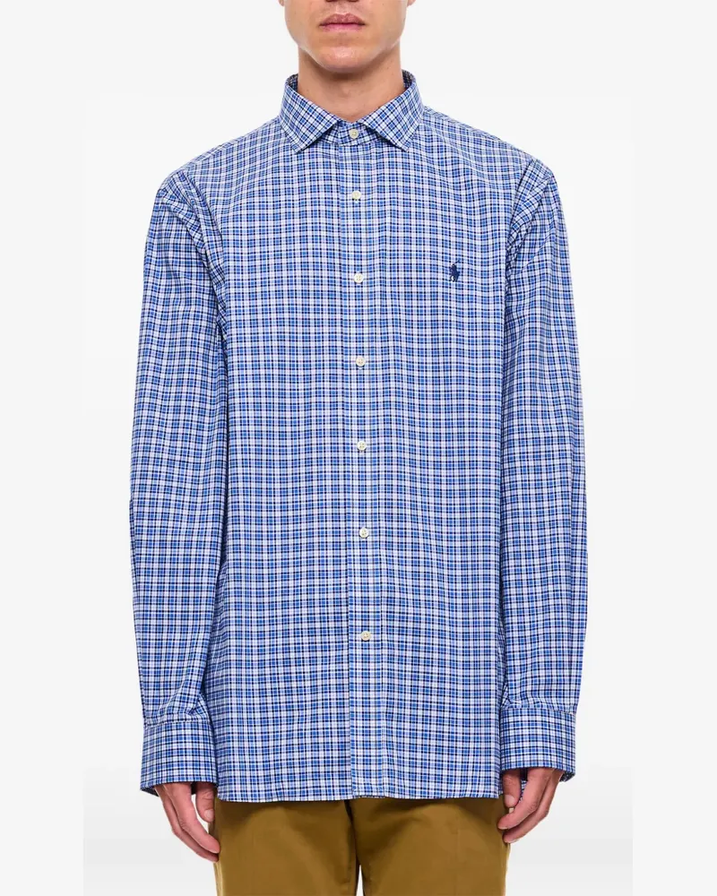Ralph Lauren Kariertes Hemd - Blau Blau