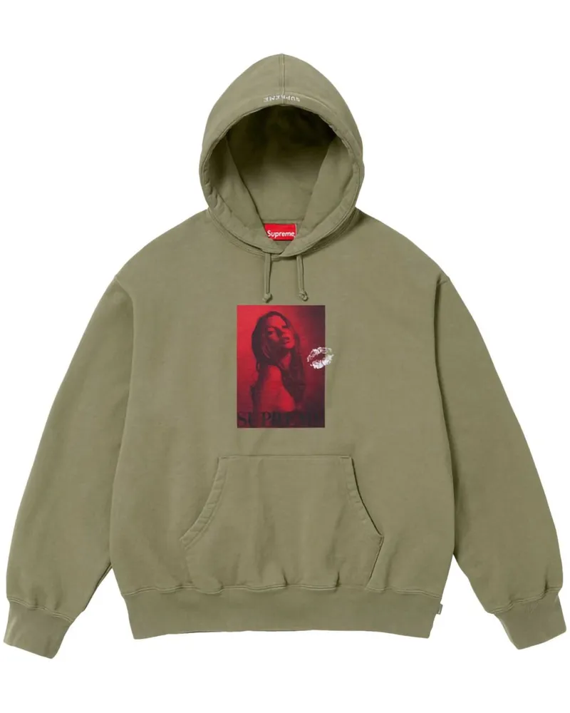 Supreme Being Kate Moss Hoodie - Grün Grün
