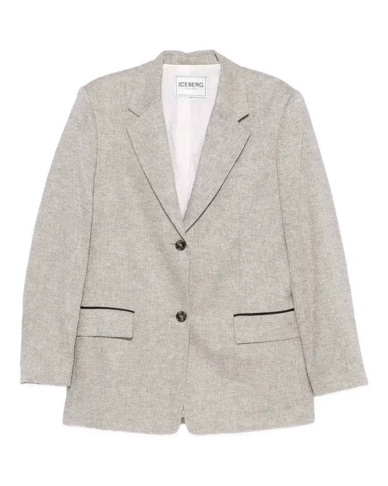 Iceberg Einreihiges Sakko - Nude Nude
