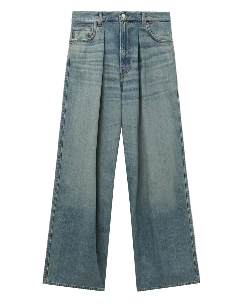 Haikure Jeans mit Falten - Blau Blau