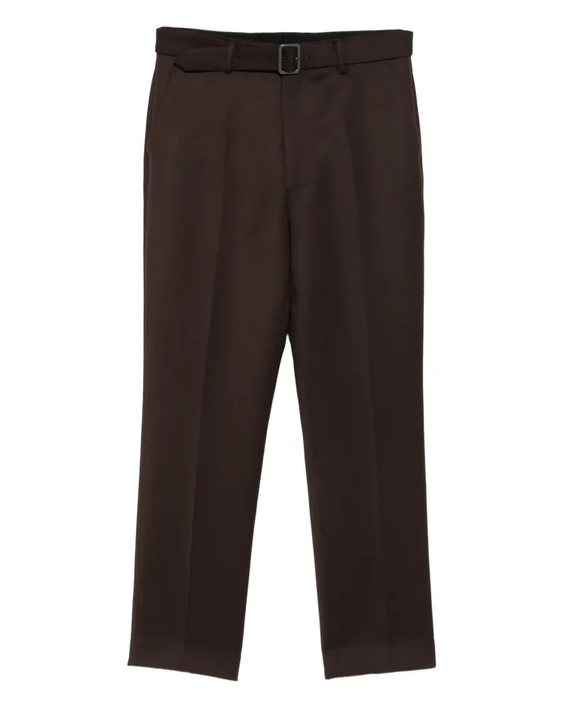 Maison Margiela Hose mit Gürtel - Braun Braun