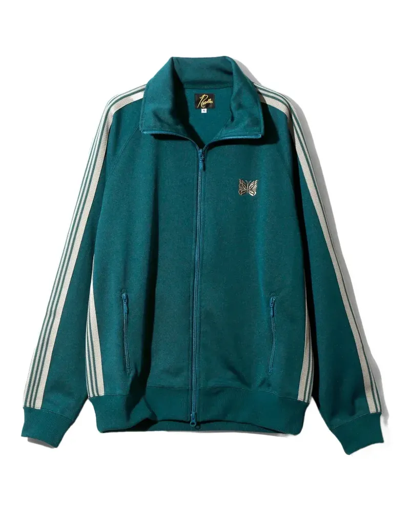 NEEDLES side-stripe track jacket - Grün Grün