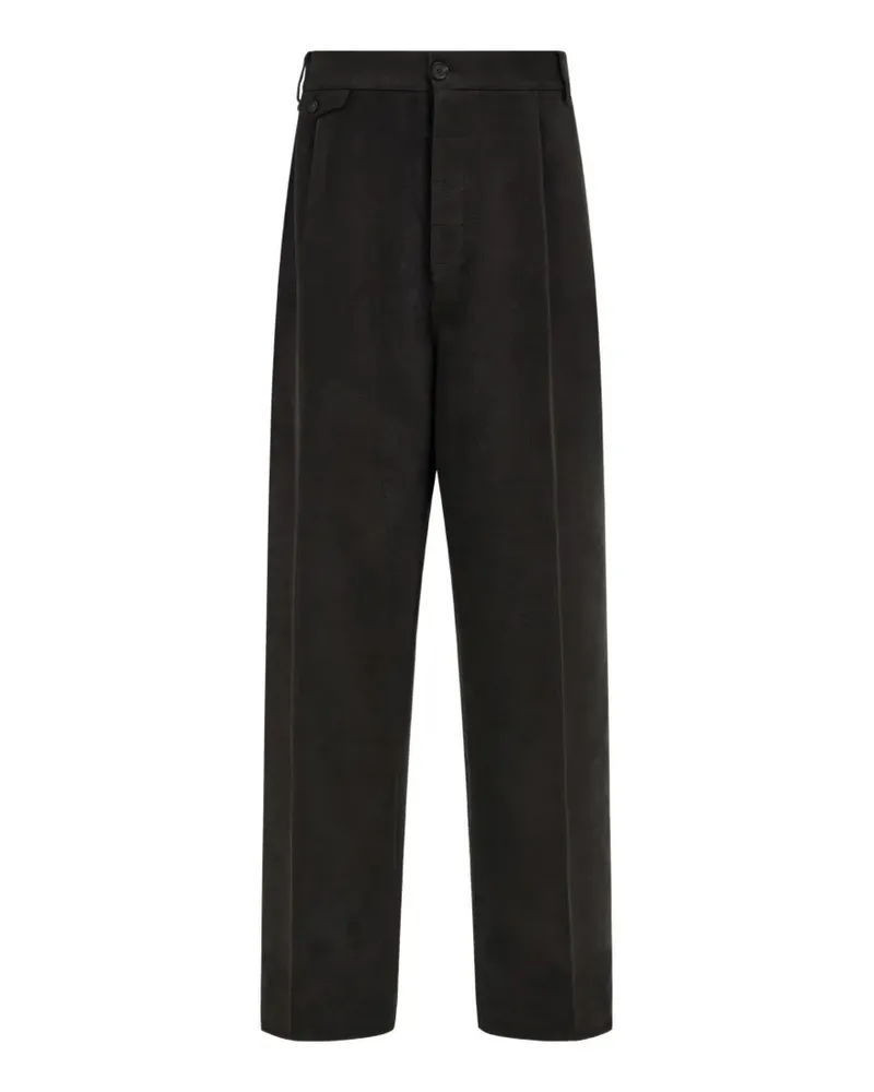 Ferragamo Workwear-Hose mit Mini-Tasche - Braun Braun