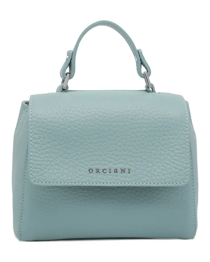 Orciani XS Sveva logo-detail tote bag - Blau Blau