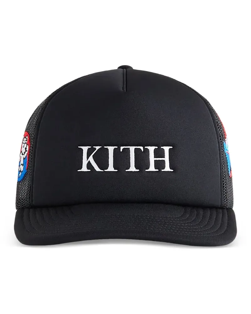 KITH Olympics Heritage Poly Foam Nolan Baseballkappe - Schwarz Schwarz