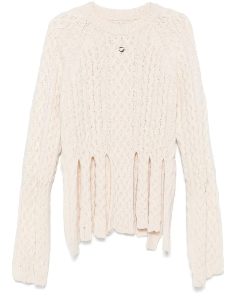 COPERNI Shredded Pullover - Nude Nude