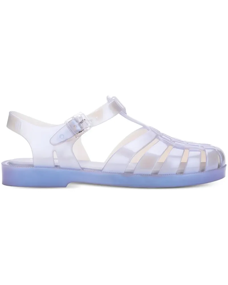 Melissa Semi-transparente Riemchensandalen - Nude Nude