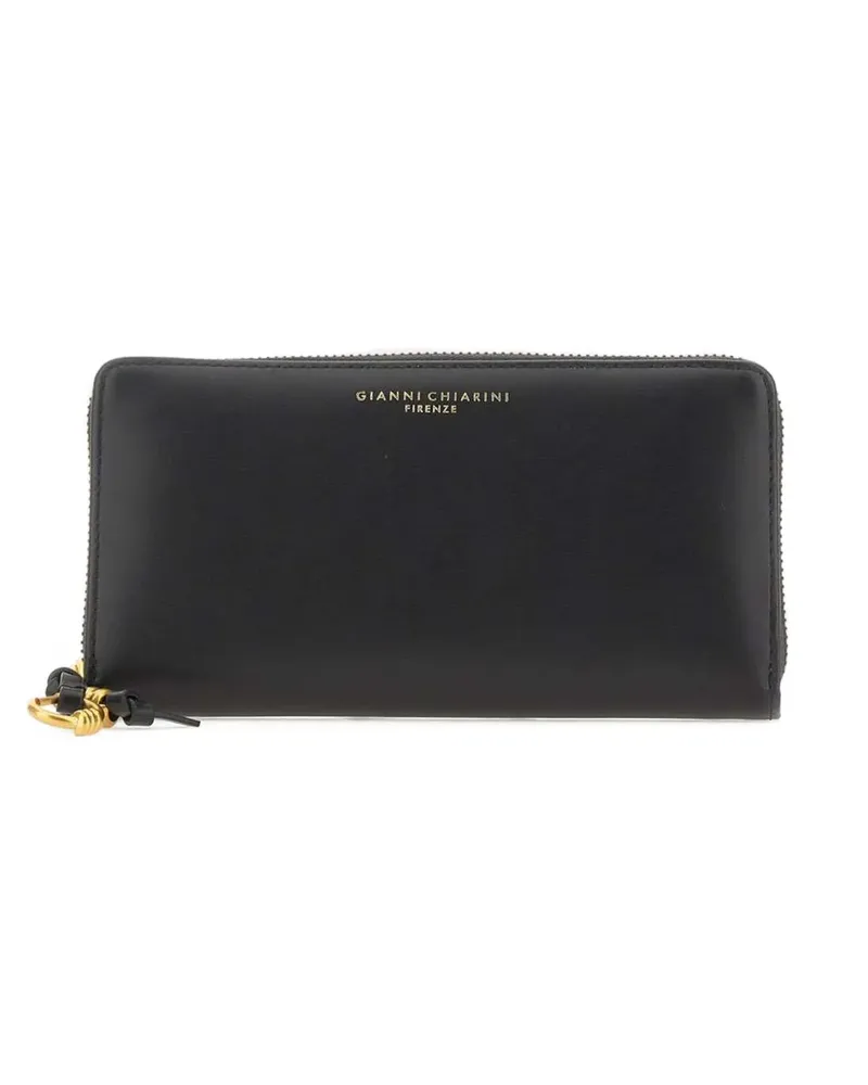 Gianni Chiarini zip leather wallet - Schwarz Schwarz