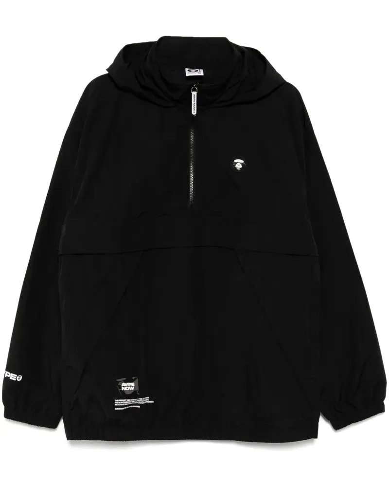 BAPE AAPENOW Jacke mit kurzem Reißverschluss - Schwarz Schwarz
